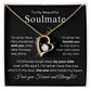 To My Beautiful Soulmate | Forever Love Necklace