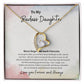 To My Badass Daughter | Forever Love Necklace | Daughter Gift