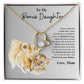 To My Bonus Daughter Love Mom | Forever Love Necklace