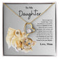 To My Daughter Love Mom | Forever Love Necklace