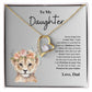 To My Daughter Love Dad | Forever Love Necklace