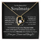 To My Beautiful Soulmate | Forever Love Necklace