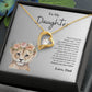 To My Daughter Love Dad | Forever Love Necklace