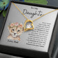 Precious Cub with Flower Wreath | Forever Love Necklace